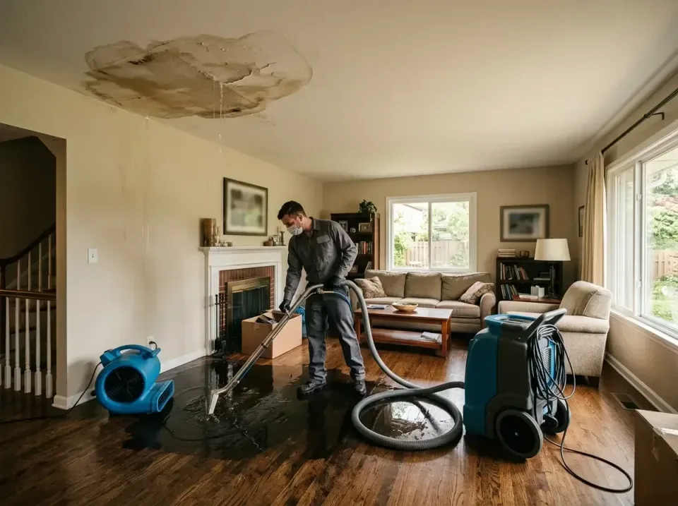 attic-pipe-burst-ceiling-drip-008 — frequently asked questions, Water Damage Restoration & Carpet Care in Pawcatuck, CT